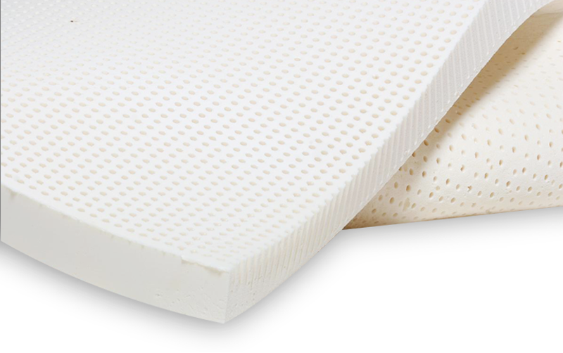 White latex rubber sheets